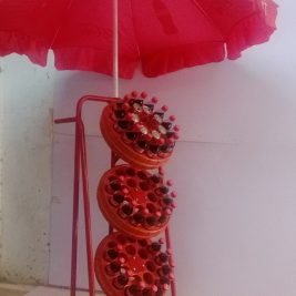 3 Tier Revolving Rack With Wheels